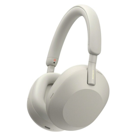 Sony WH-1000XM5 bezdrátová sluchátka stříbrná