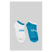 PONOŽKY GANT ANKLE SOCKS 2-PACK modrá