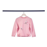 TOM TAILOR Mikina Artwork Soft Pink