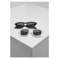 Sluneční brýle Urban Classics Sunglasses Symi 2-Pack black/black+white/black