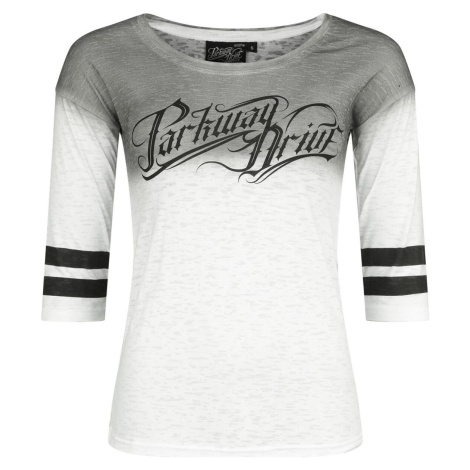 Parkway Drive EMP Signature Collection Dámské tričko s dlouhými rukávy bílá/šedá