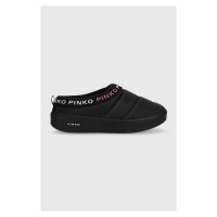 Pantofle Pinko Garland černá barva, 101625 A12N Z99