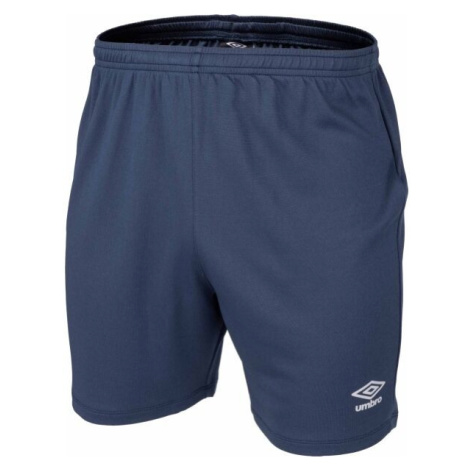 Umbro FW SQUADRA KNIT SHORT Pánské fotbalové šortky, tmavě modrá, velikost