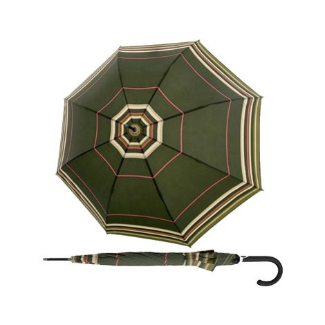 Doppler Fiber Flex AC Camoustripe - dámský holový vystřelovací deštník, zelená
