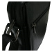 Pohodlná pánská kožená taška Mira, černá