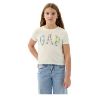 GAP GRAPHIC LOGO Dívčí tričko, béžová, velikost