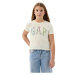 GAP GRAPHIC LOGO Dívčí tričko, béžová, velikost