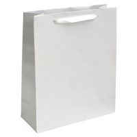 JK Box Dárková papírová taška bílá EC-8/A1