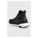Boty adidas TERREX Free Hiker pánské, černá barva