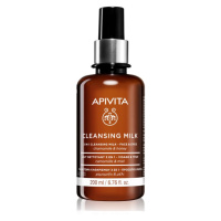 Apivita Cleansing Milk Face & Eyes čisticí mléko 3 v 1 na obličej a oči 200 ml