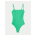 Zelené dámské jednodílné plavky Marks & Spencer