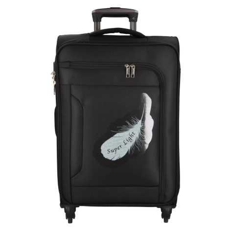 Ultralehký textilní kufr AirPack vel. S, černý Ormi