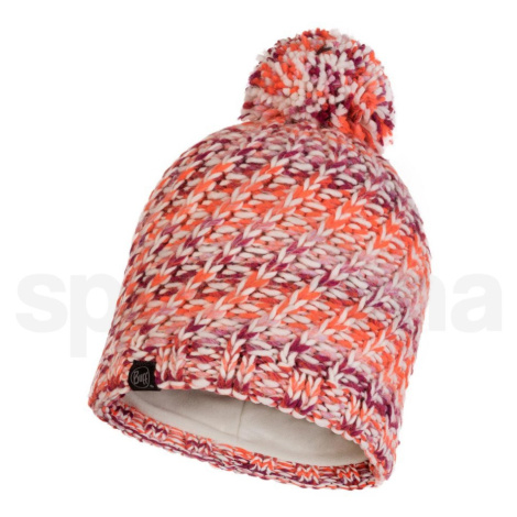 Čepice Knitted a Polar Hat Buff Valya - oranžová