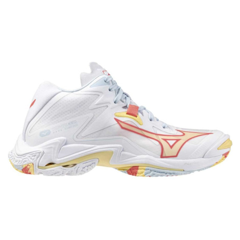 Mizuno Wave Lightning Z8 Mid W V1GC240530 - white/calypso coral/pale banana