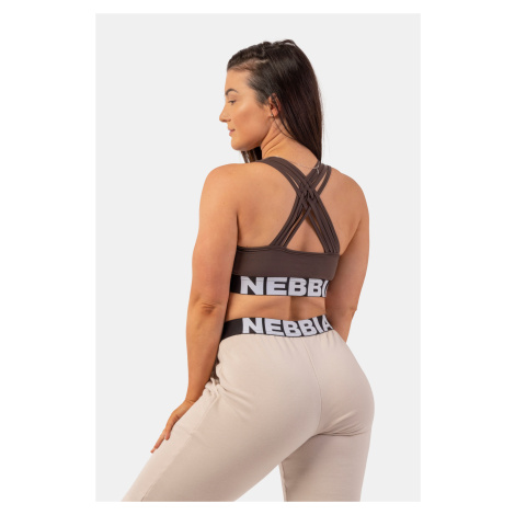 NEBBIA Sports bra with Cross Back cut