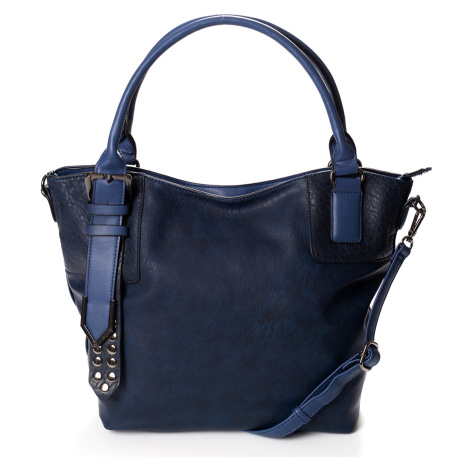 Atraktivní dámská kabelka do ruky Marisa, modrá Dudlin