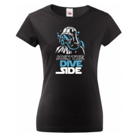 Dámské tričko Join the Dive Side - na narozeniny nebo jen tak