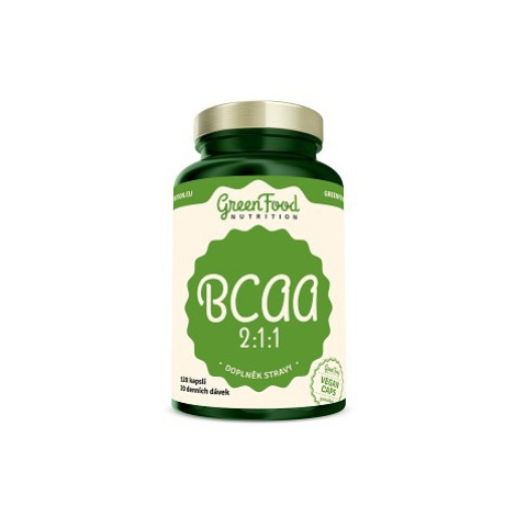 GreenFood BCAA 2:1:1 120 kapslí GreenFood Nutrition