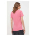 Tričko Guess CARRIE růžová barva, O4RM09 KBBU1
