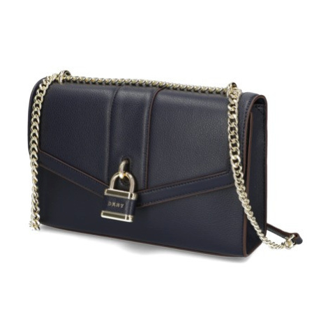 DKNY ELLA - LG SHOULDER FLAP - PEBBLE