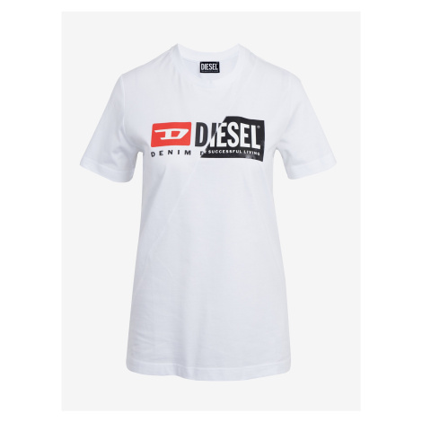 Bílé dámské tričko Diesel