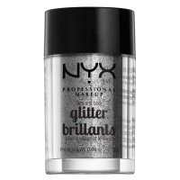 NYX Professional Makeup Face & Body Glitter Silver Třpytky 2.5 g