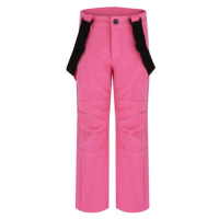 Loap LOVELO Dětské lyžařské softshellové kalhoty, růžová, velikost