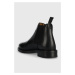 Kožené kotníkové boty Gant Flairville pánské, černá barva
