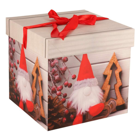 Vánoční dárková krabička 15 cm