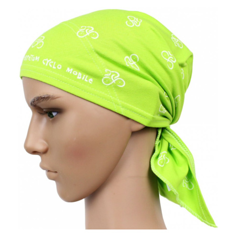 FOR YOU Outdoorový šátek - kolo - světle zelený