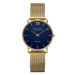 Paul Hewitt Analogové hodinky 'Sailor' ultramarínová modř / zlatá