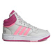 ADIDAS-Hoops 3.0 Mid K grey one/beam pink/team real magenta Šedá