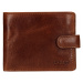 Pánská kožená peněženka Lagen Mareto - světle hnědá