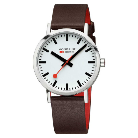 Mondaine A660.30360.11SBGV Classic SBB vegan 40mm 3ATM