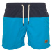 Pánské koupací kraťasy Urban Classics Block Swim Shorts - nvy/tur