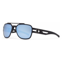 Sluneční brýle Stark Polarized Gatorz® – Smoke Polarized w/ Blue Mirror, Černá