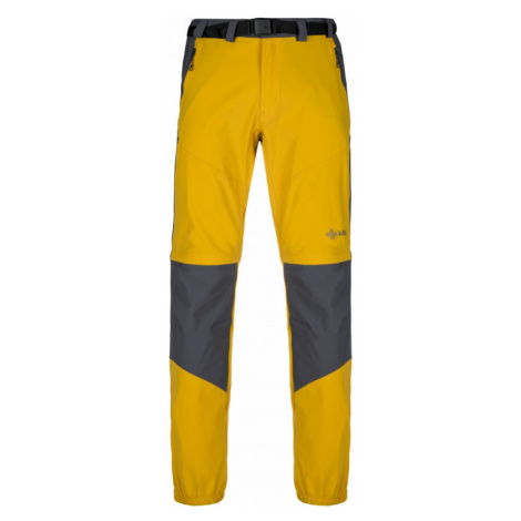 Kilpi Pánské outdoorové kalhoty Hosio žlutá