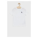 Dětské tričko Abercrombie & Fitch bílá barva, s aplikací