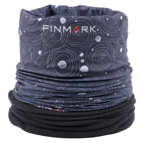 Finmark FSW-122 Multifunkční šátek, tmavě šedá, velikost