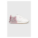 Kožené sneakers boty Twinset bílá barva, 231TCP050