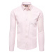 Elegantní světle růžová pánská košile Dstreet