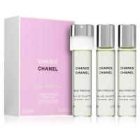 Chanel Chance Eau Fraiche - EDT náplň (3 x 20 ml) 60 ml