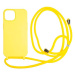 Mobile Origin Lanyard Case Yellow iPhone 15