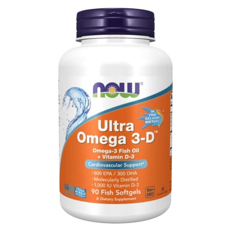 NOW Foods Ultra omega-3 s vitamínem D