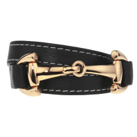 Náramek BURGHLEY DIMACCI, black/rosegold