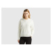 Benetton, Cashmere Blend Sweater With Floral Designs