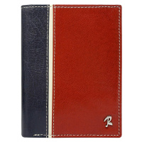 Pánská kožená peněženka ROVICKY 331-RBA-D RFID modro červená