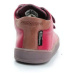 BUNDGAARD BLAKE VELCRO Dark Pink VB | Dětské celoroční barefoot boty