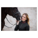 Bunda fleecová Mahogany Glimmer Equestrian Stockholm, dámská, černá