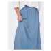 Modrá dámská džínová maxi sukně ONLY Pema